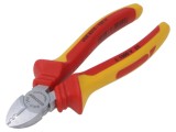 Clești laterali izolați GEDORE 160mm pentru tăiere, oțel de &icirc;naltă calitate