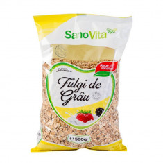 Fulgi de Grau Sano Vita, 500 g, Cereale Fulgi, Fulgi Cereale, Cereale Crocante, Fulgi Crocanti, Fulgi Micul Dejun, Cereale Micul Dejun, Fulgi Grau Nat