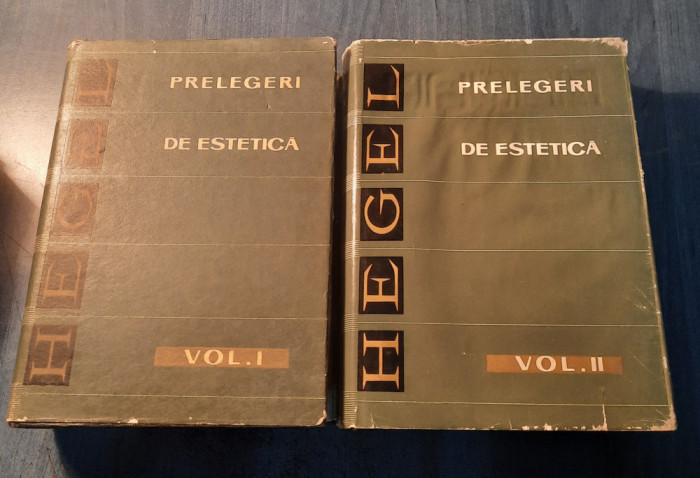 Prelegeri de estetica Hegel 2 volume