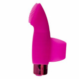 Vibrator de degete - PowerBullet re&icirc;ncărcabilă Naughty Nubbies Pink