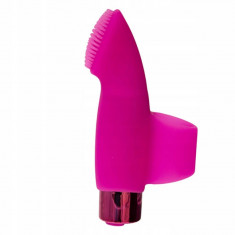 Vibrator de degete - PowerBullet reîncărcabilă Naughty Nubbies Pink