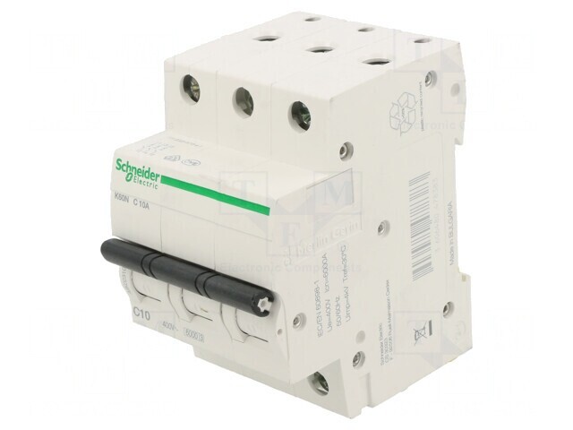 &Icirc;ntrerupător Supracurent 10A 3P 6kA 230/400V