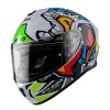 Casca integrala Axxis model Draken S Parrot A0 alb mat