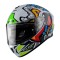 Casca integrala Axxis model Draken S Parrot A0 alb mat