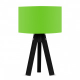Cumpara ieftin Lampa Casa Parasio, 25x25x45 cm, 1 x E27, 60 W, verde/negru