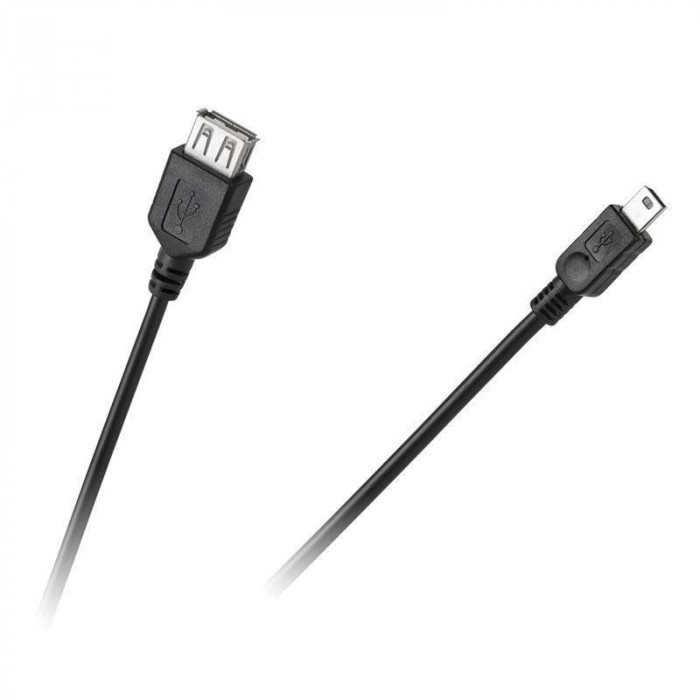 Cablu miniUSB 1m USB mama - mini USB tata Cabletech