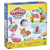 Cumpara ieftin Set plastilina Play-Doh Kitchen Creations, carusel de inghetata