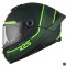 Casca integrala pentru scuter - motocicleta MT Thunder 4 SV R25 C6 Verde Mat (ochelari soare integrati) L (59/60cm)
