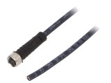 Cablu de conectare M8 3 PIN drept 3m 60VAC 4A