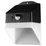 Lampa exterioara 2w 4000k incarcare solara - alb/negru, V-TAC