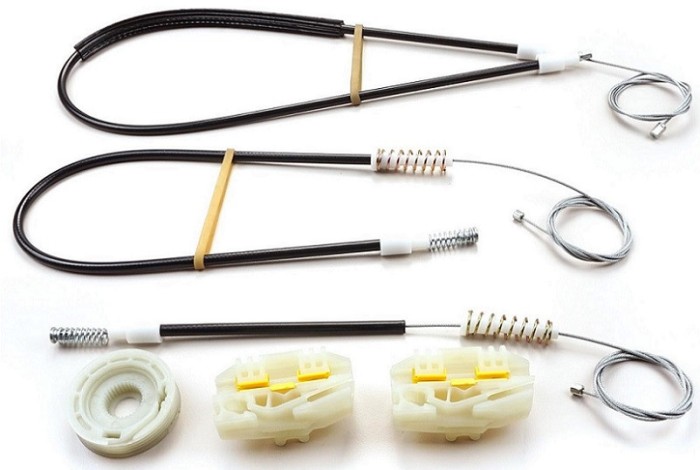 Kit reparatie macara geam fata dreapta Freelander 1