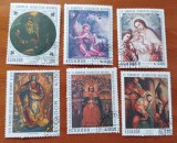 ECUADOR-''SERII TEMATICE COMPLETE-PICTURI-6VAL.stampilate -Vezi-Scan