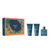 Set Versace: Eros, Eau De Parfum, For Men, 50 ml + Eros, Shower Gel, For All Skin Types, 50 ml + Eros, Hydrating, After-Shave Ba