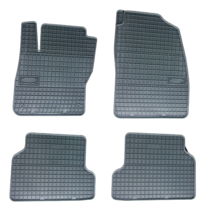 Set covorase auto din cauciuc Ford Focus 2 2004-2010 culoare Gri, presuri , 4 buc. Set covorase auto din cauciuc Ford Focus 2 2004-2010 culoare Gri, presuri , 4 buc.