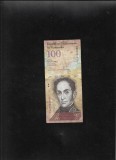 Venezuela 100 bolivari bolivares 2015 seria03961759