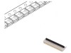 Conector FFC/FPC Orizontal 20 PIN SMT Aurit 50V 500mA, MOLEX