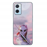 Husa compatibila cu Oppo A96 4G Silicon Gel Tpu Model Demon Slayer Sabito