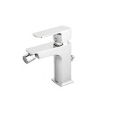 Baterie bideu ALBA, Set scurgere automată Crom.