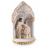Figurina Nasterea Domnului polirasina multicolora 6x4x11 cm