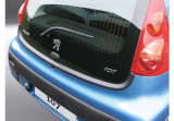 Protectie bara spate PEUGEOT 107 2005-2014 3/5 usi ALUMINIU PERIAT RGM by ManiaMall, Heko