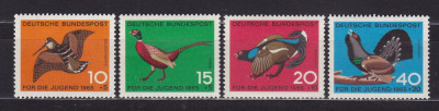 GERMANIA 1965 FAUNA PASARI SERIE MNH foto