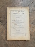 Orpheus. Revista pentru cultura clasica Anul I Nr. 6 Noiembrie - Decembrie 1925