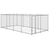 VidaXL Padoc pentru c&acirc;ini de exterior, 8 x 4 x 2 m