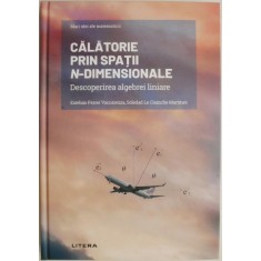 Calatorie prin spatii n-dimensionale. Descoperirea algebrei liniare &ndash; Esteban Ferrer Vaccarezza, Soledad Le Clainche Martinez (cateva sublinieri)