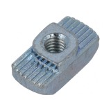Piuliță oțel zinc 8mm pentru profile 40mm