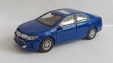Macheta Toyota Camry Prestige XV50 2015 albastru - Welly 1/36