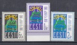 ESTONIA 1993 A 75-a ANIVERSARE A REPUBLICII SERIE MNH