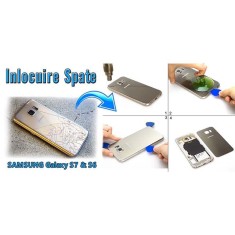 Inlocuire capac sticla spate Samsung S7 S6 s6edge s7edge