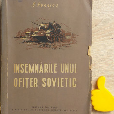 Insemnarile unui ofiter sovietic G Penejco