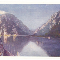 5081 - ORSOVA, Danube Kazan, Ship, Romania - old postcard - unused