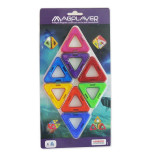 Joc de constructie magnetic - 8 piese PlayLearn Toys, MAGPLAYER