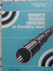 CONDUCTE METALICE CIRCULARE CU DIAMETRU MARE-D. MATEESCU, MARIA IVAN foto