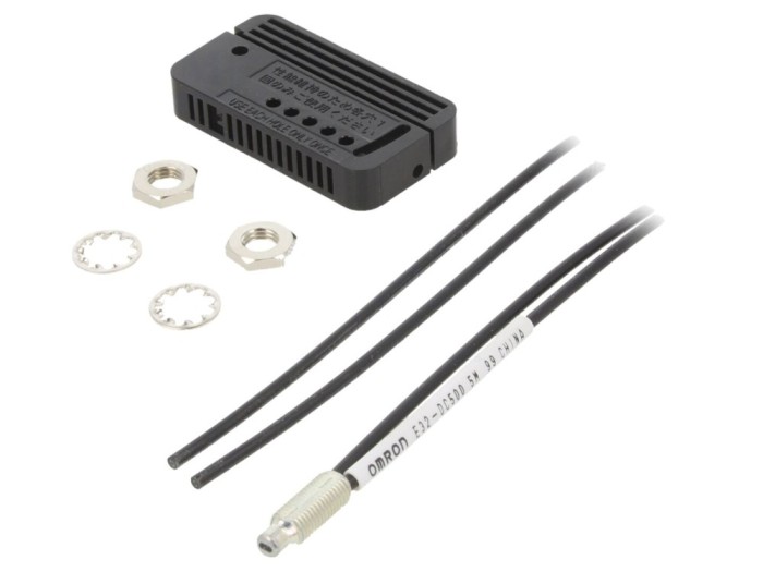 Senzor fibră optică 5M E32-DC500