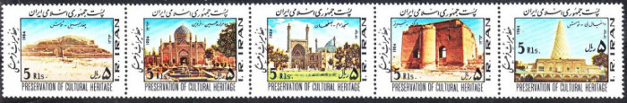B0507 - Iran 1984 - Mostenire culturala 5v. neuzat,perfecta stare