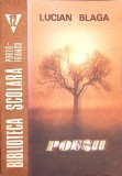 Poezii - Lucian Blaga - Editura Porto Franco, 1992 - Biblioteca Scolarului - Limba Romana - Poezie