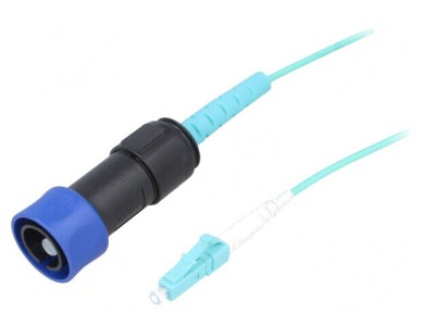 Patch Cord Fibră Optică Simplex Multimod Baionetă foto