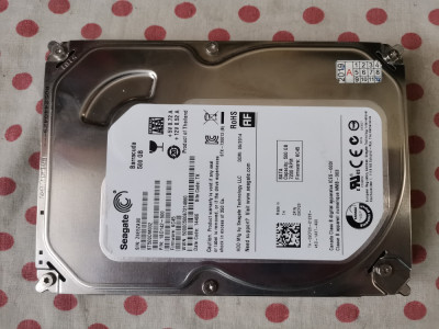 HDD 500 Gb 3,5 inch Seagate Sata 3 /7200 RPM. foto