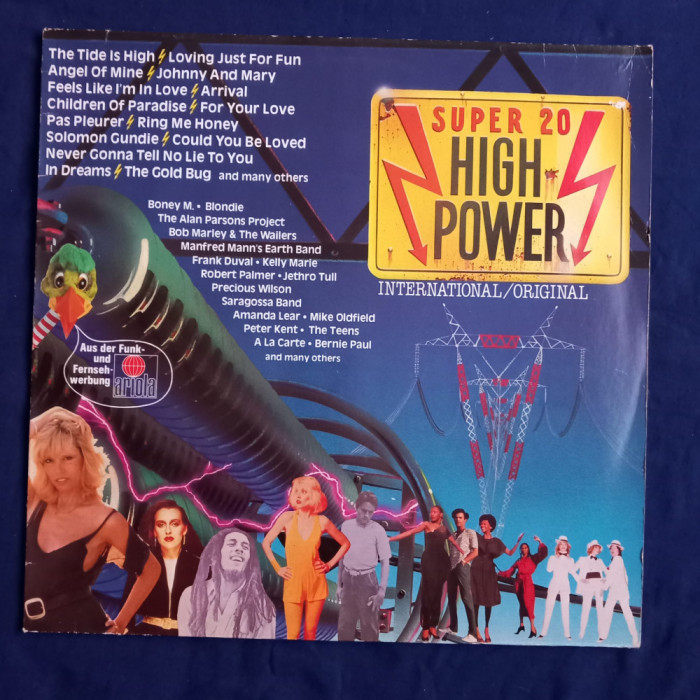 various - SUper 20 High Power _ vinyl,LP _ Ariola, Germania, 1980 _ NM / VG +
