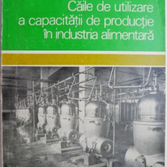 Caile de utilizare a capacitatii de productie in industria alimentara – Vintila Rotaru