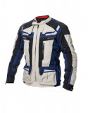 Geaca Moto Touring Adrenaline Cameleon 2.0, Negru/Alb/Albastru, Marime 2XL