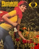 Romania Pitoreasca Almanah Nr. 55 Iulie 1976 23 Pagini Brosat 24x30cm Romana Stare Buna