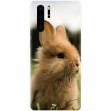 Husa silicon pentru Huawei P30 Pro, Cute Rabbit In Grass