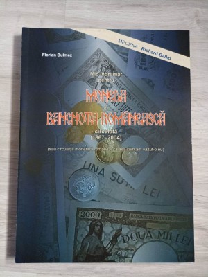 Catalog / Indrumar Bancnote si monede romanesti 1867 - 2004 , editie noua 2023, 274 pagini color foto