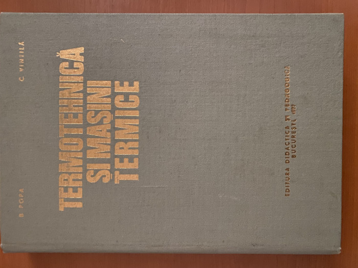 Termotehnica si masini termice