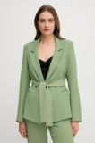 Sandro Ferrone sacou culoarea verde, desfacut, neted, S25XBEFASTY