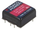 Convertor DC/DC 15W 9-18V 15V/-15V THN 15-1223N